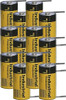 Modicon AS-5284-002 Battery-1.5 Volt D Cell Alkaline w/Solder Tabs (12 Pack)