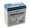 Power Sonic PS-6360 F2 Battery - 6 Volt 36 Amp Hour AGM (.250")