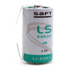 Saft LS33600-STS Battery - 3.6V Lithium D Cell Li-SOCI2 with Solder Tabs