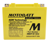 Motobatt MBTX12U Battery - AGM Sealed for Motorcycle - Powersport