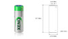 Xeno Energy XL-100F Battery - 3.6V A Cell Lithium