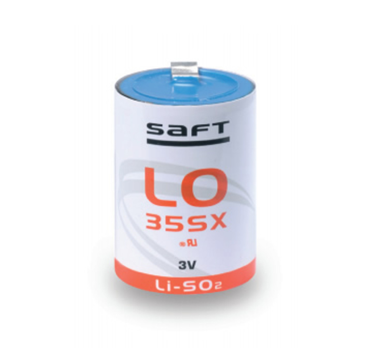 Saft LO35SX Battery - 3V Lithium 2/3 C Cell