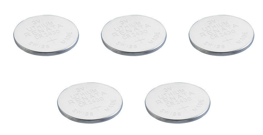 Renata CR2430 Battery - 3V Lithium Coin Cell