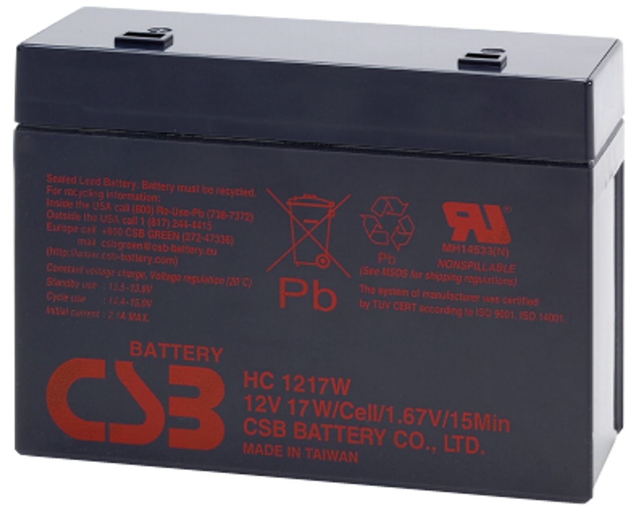 APC RBC10 Replacement Battery Cartridge #10 (4.5 Amp Hour)