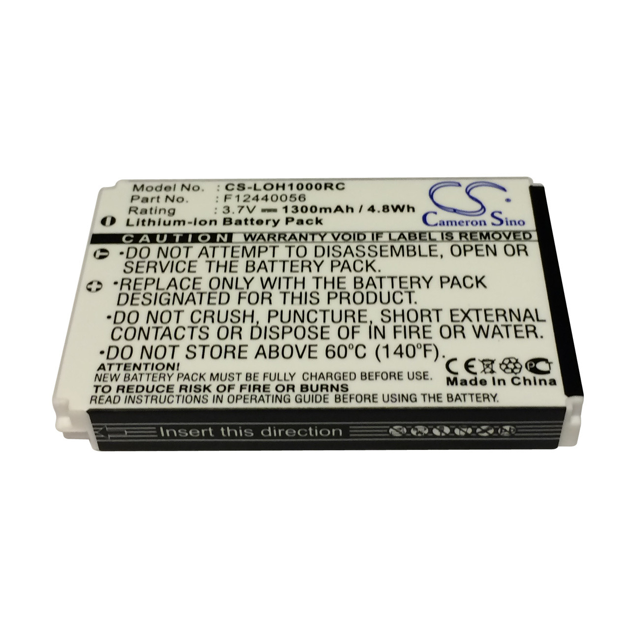 Logitech Harmony 190582-0000 Battery