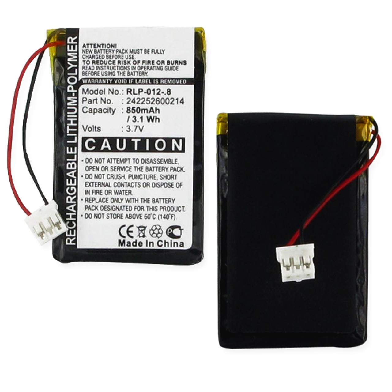 Philips Prestigo 242252600214 Remote Control Battery