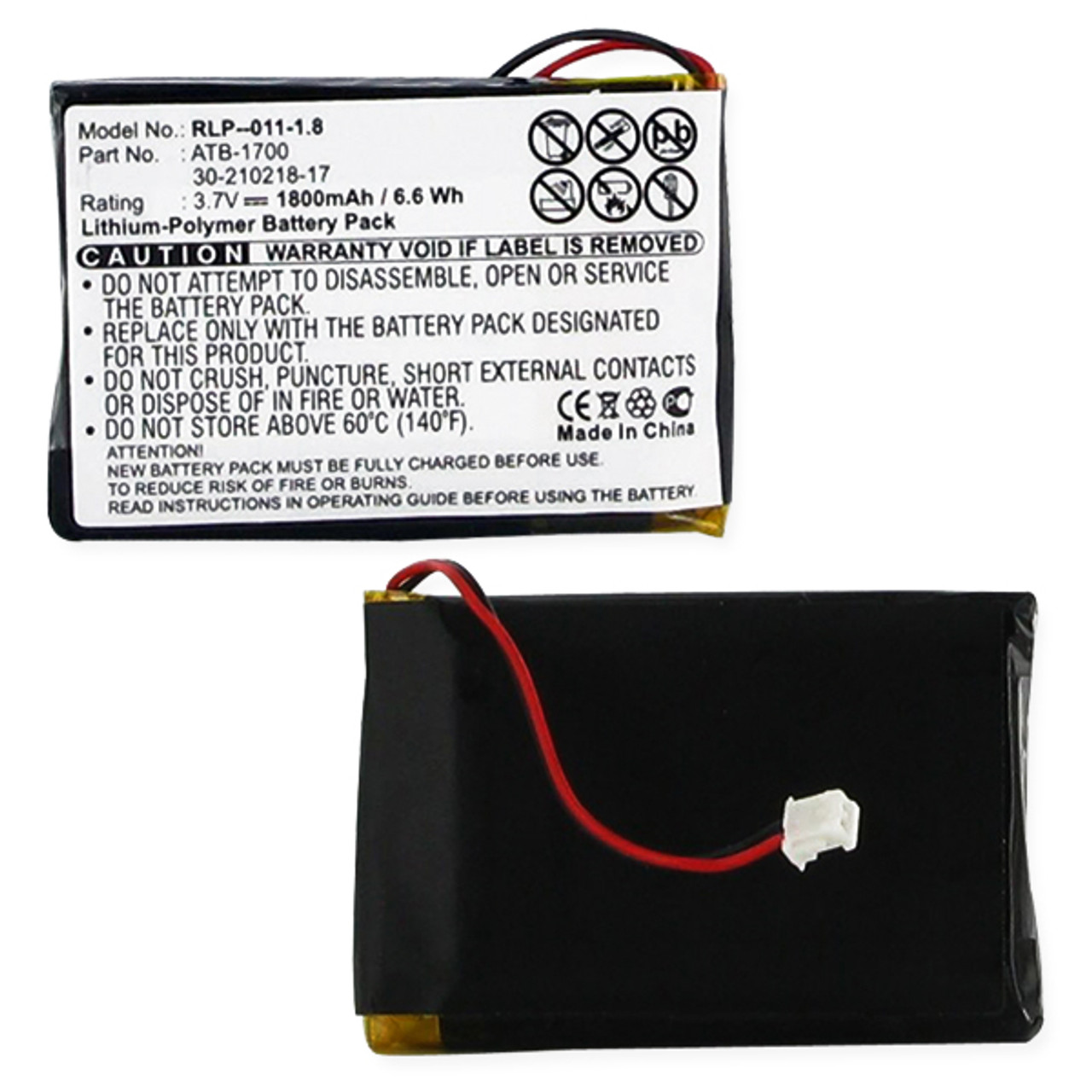 RTI ATB-1700 Remote Control Battery