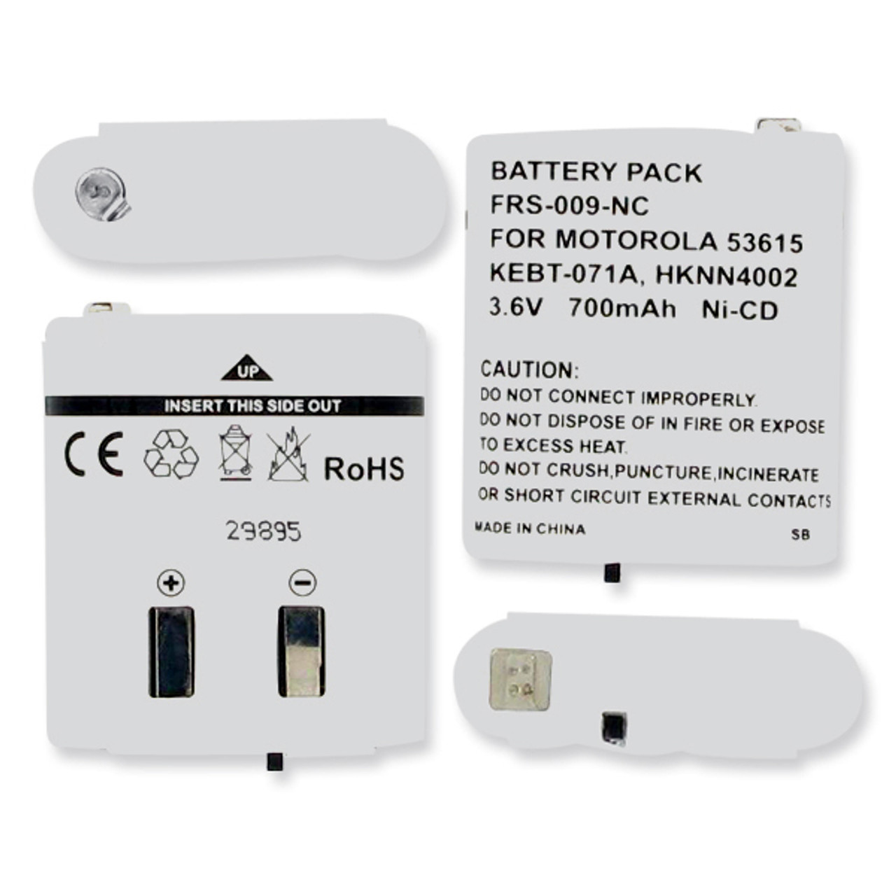 Motorola 53615 FRS Two Way Radio Battery