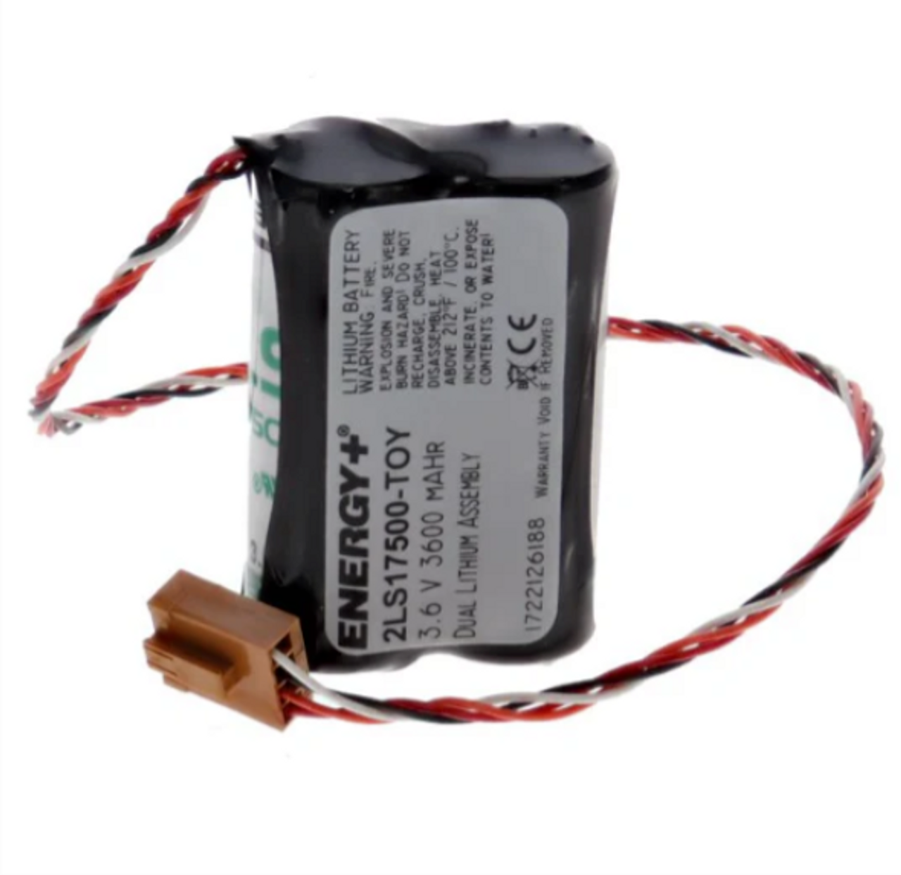 Kawasaki Robot Controller Battery- 3.6V Dual - PLC Industrial Computer