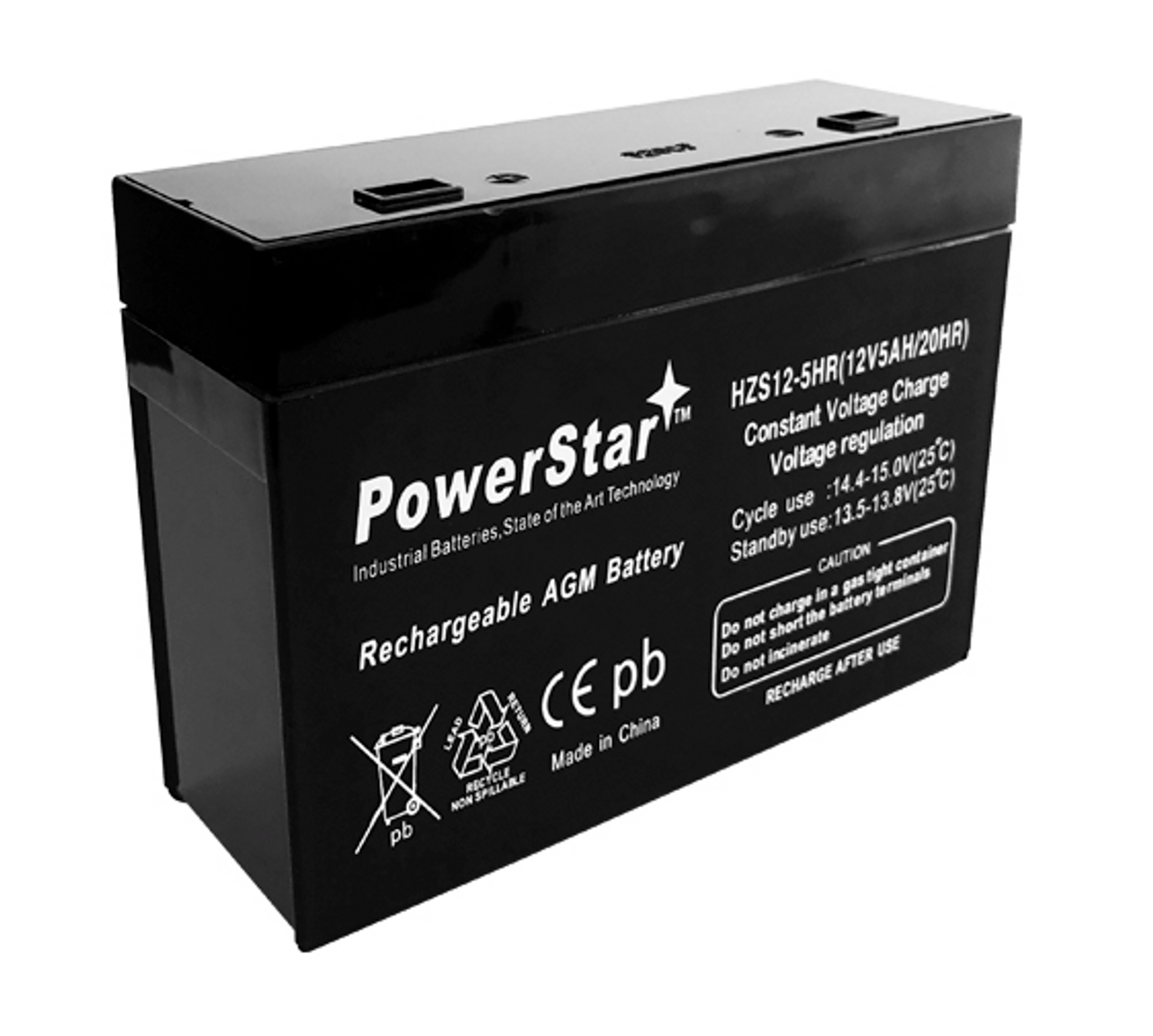 APC Back-UPS Office BF500U Battery - 12 Volt 5.1 Ah