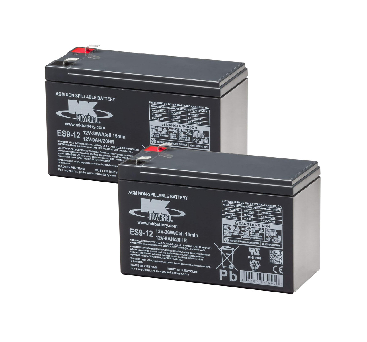 APC Smart-UPS SMT750RM2U Backup Battery (9 Amp Hour)