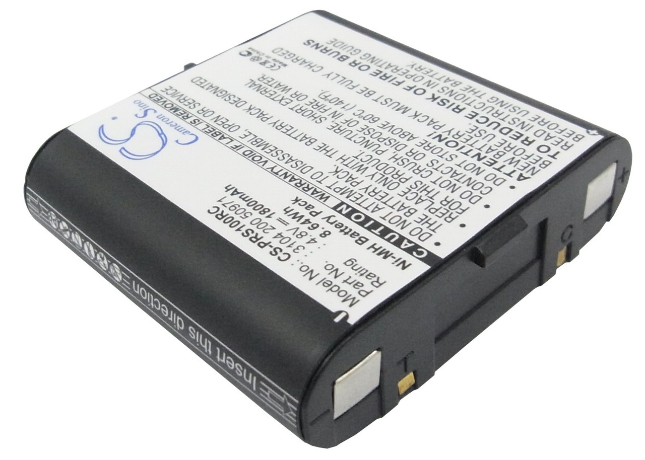 Philips Pronto TS1000 Remote Control Battery - 4.8V 1800mAH Ni-MH