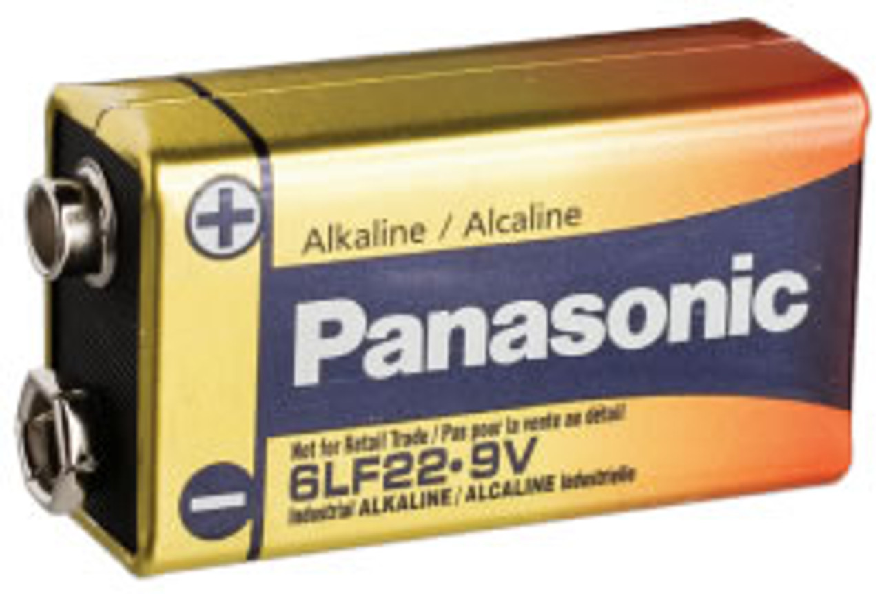 Panasonic Industrial 6AM6 9 Volt Battery - 9V Alkaline