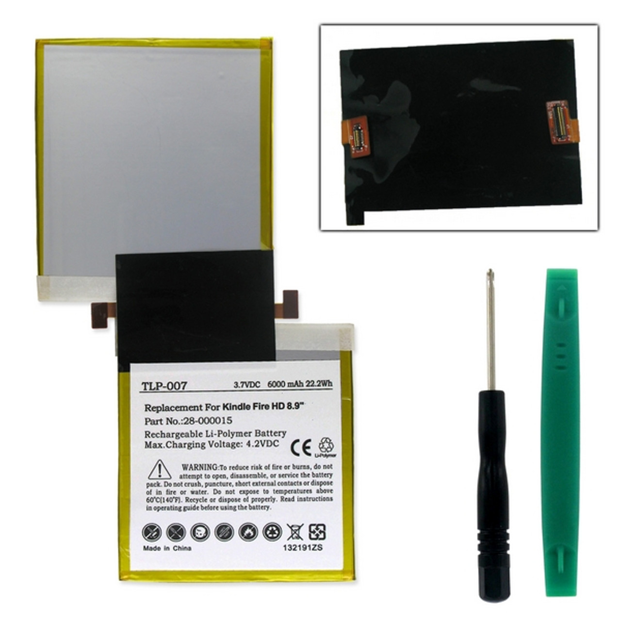 Amazon Kindle 3HT7G Tablet Battery