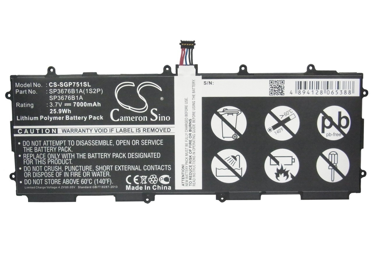 Samsung Galaxy GT-N8000 Battery