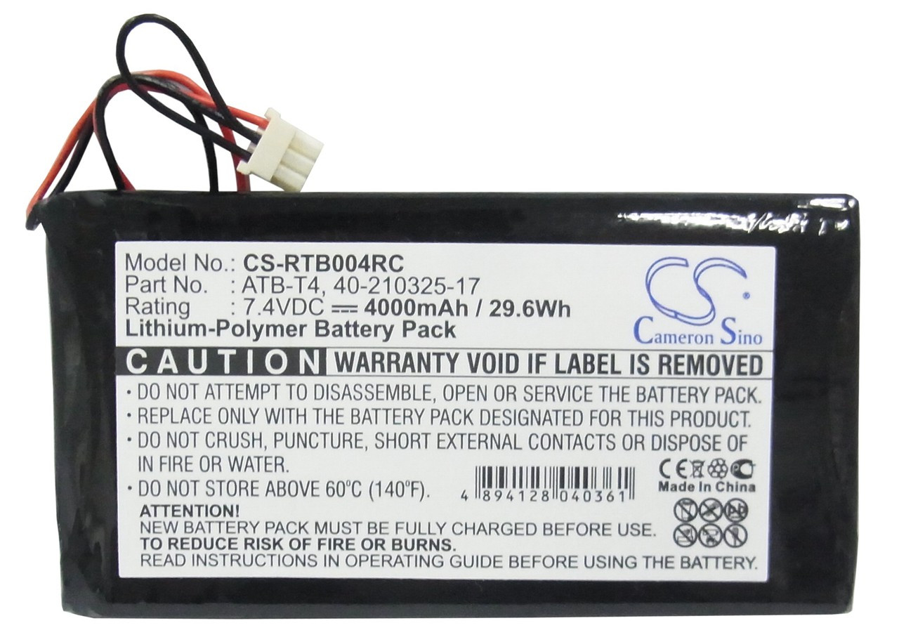 RTI ATB-T4 Battery Replacement for Remote Control