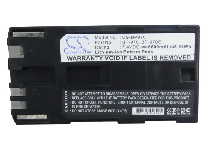 Caricabatterie Vhbw Per Canon BP-950G, BP-970G - Stazione Di Ricarica Con Spina Europea E Adattatore Auto, Indicatore LED - 5