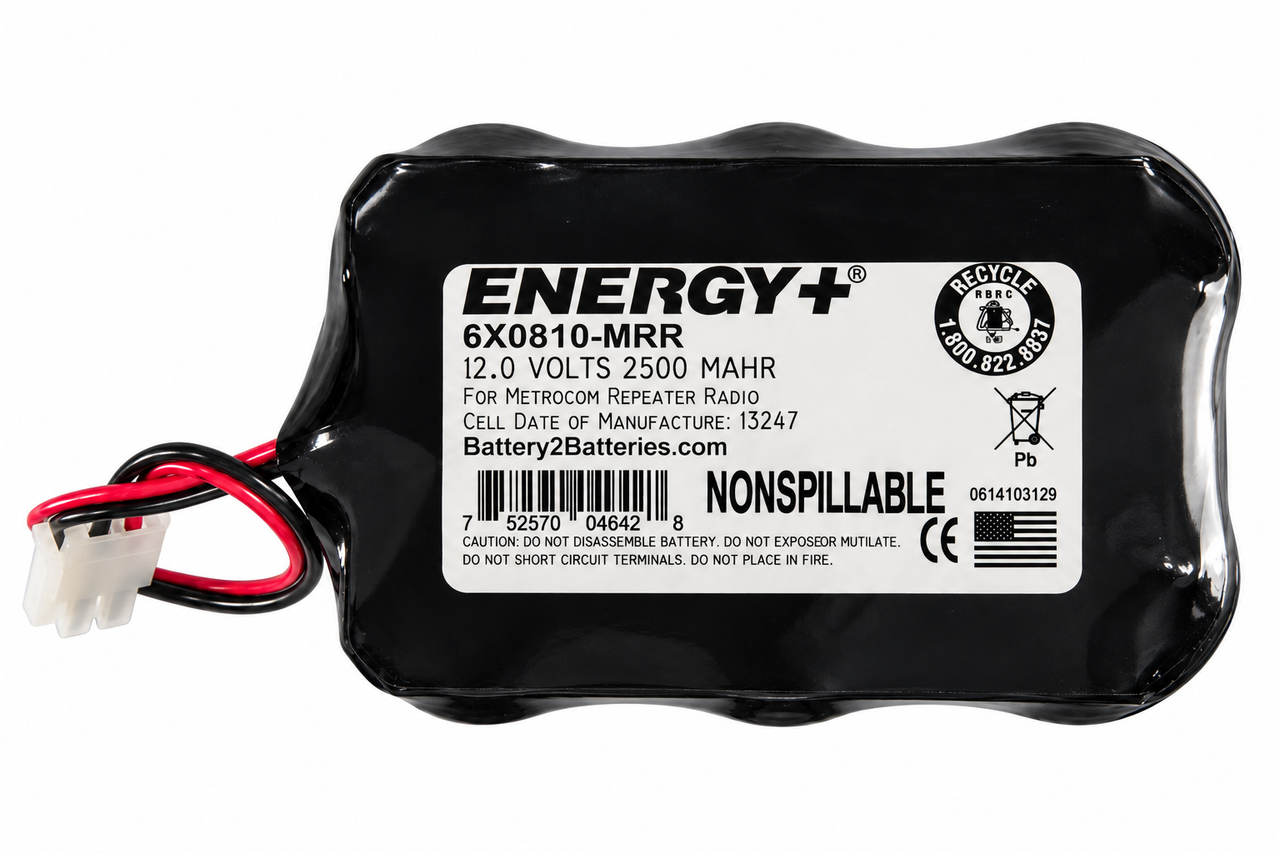 6X0810-MRR - Metricom Scada Repeater Radio Battery