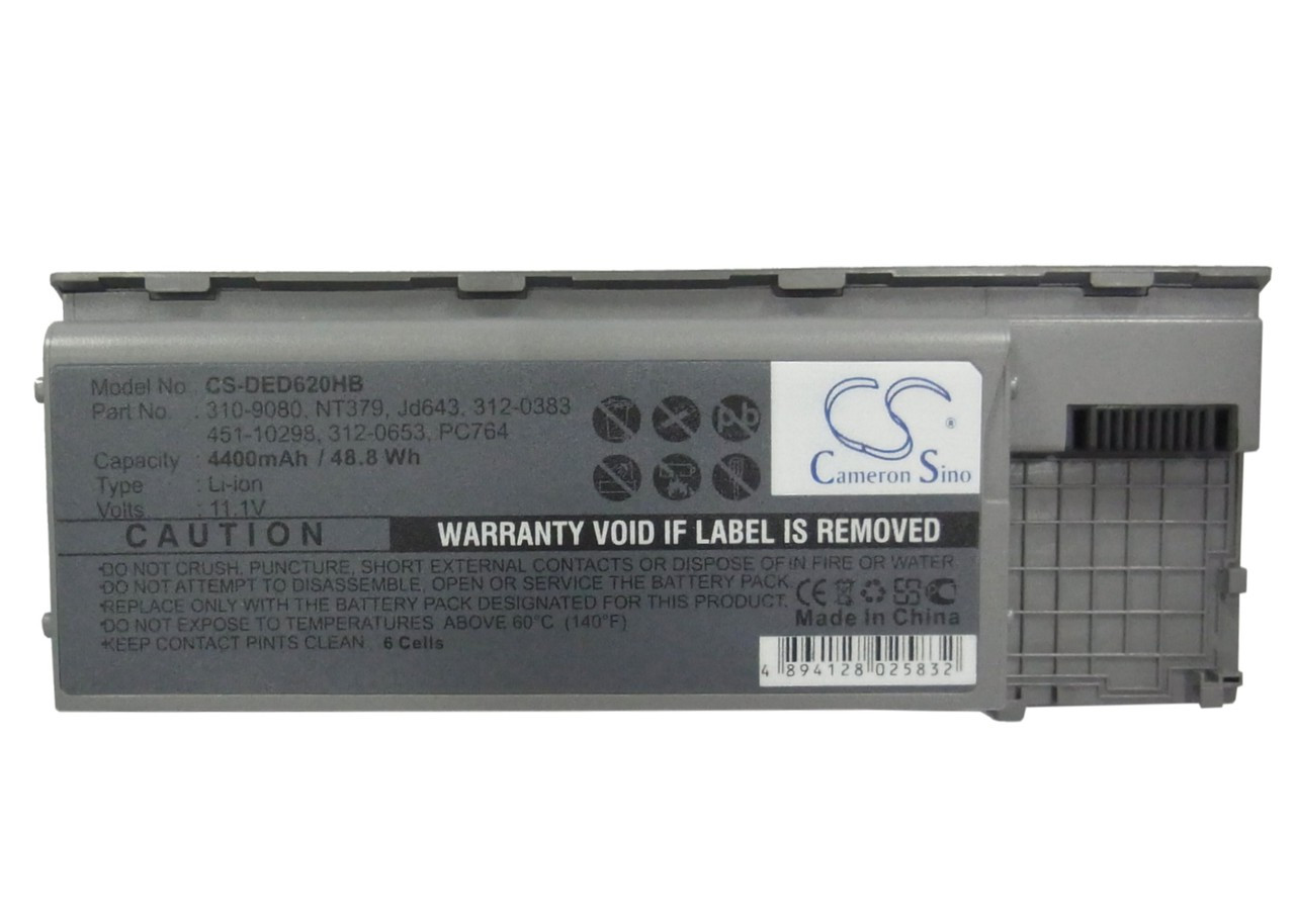 Dell Latitude D620 Laptop - Notebook Battery Replacement - 4400mAh