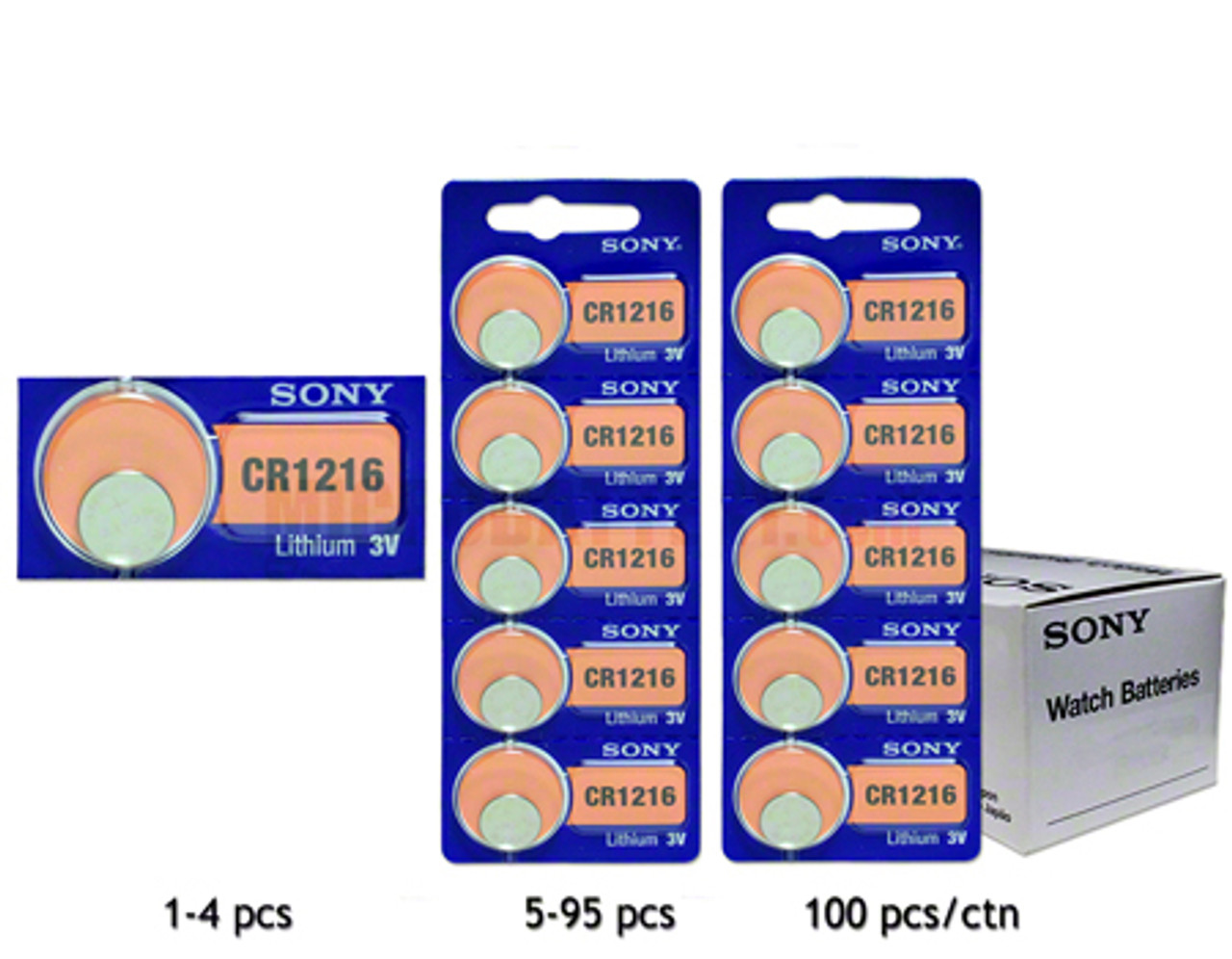 CR1216 Sony/ muRata Lithium Coin Battery