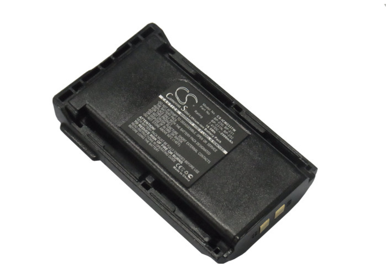 Icom BP-232 Battery for 2 - Two Way Radio