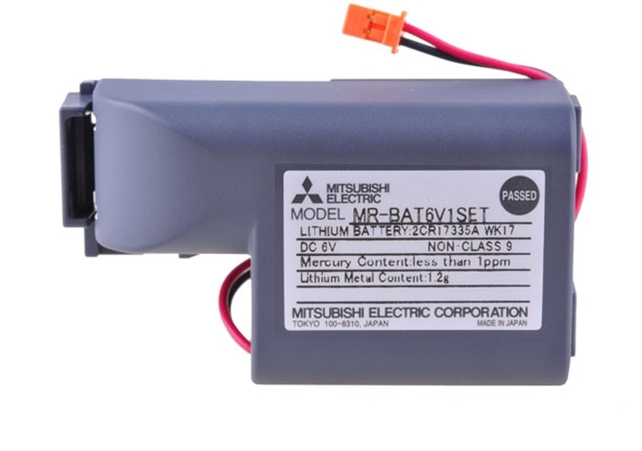 Mitsubishi MR-BAT6V1SET - MR-J4 - 2CR17335A WK17 Battery 6V Lithium