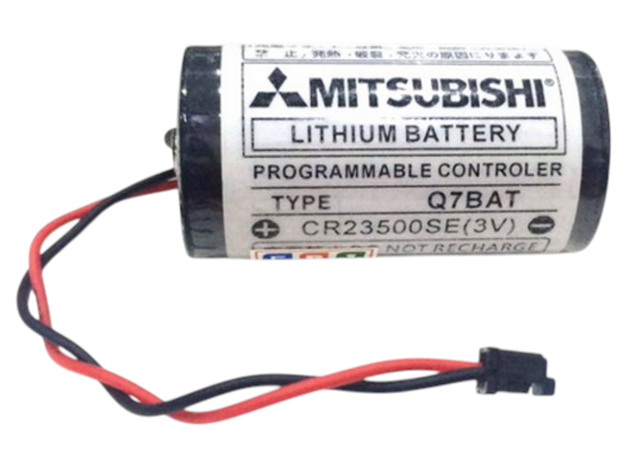 Mitsubishi Q7BAT - CR23500SE(3V) Battery for CNC - PLC Controller