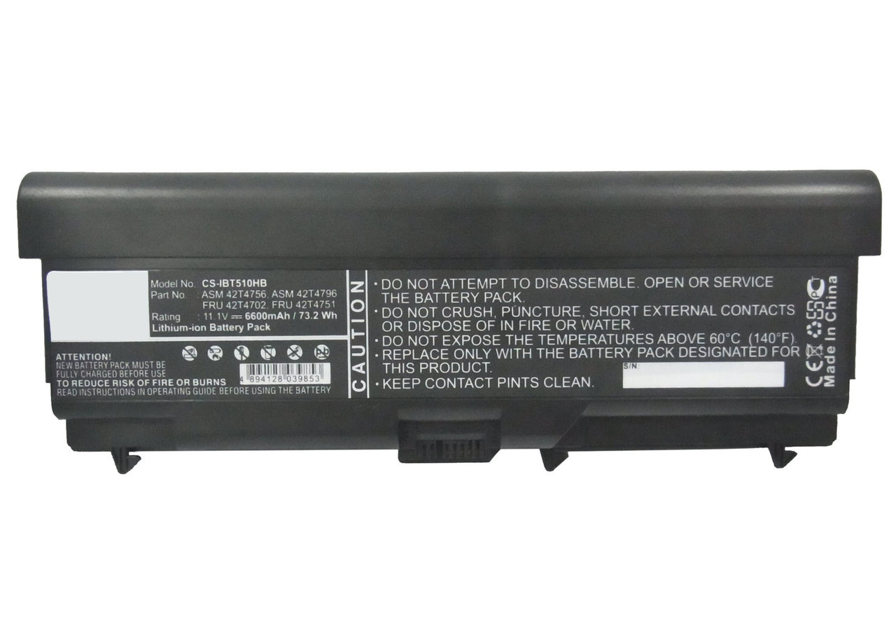 IBM ThinkPad E50 Series Laptop Battery Replacement (8400mAh)