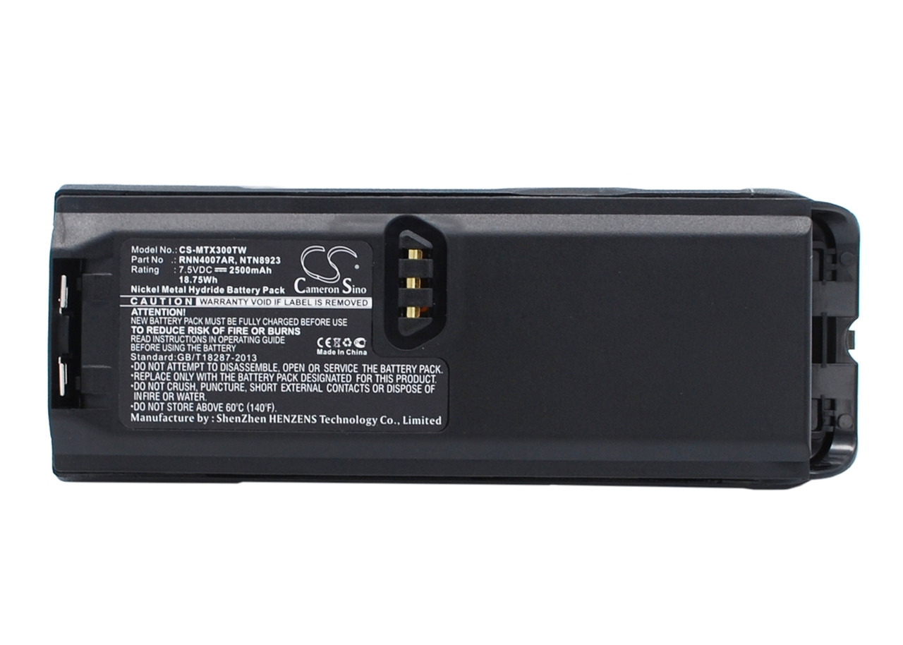 Motorola XTS3000 Battery for 2 - Two Way Radio (3400mAh Li-Ion)