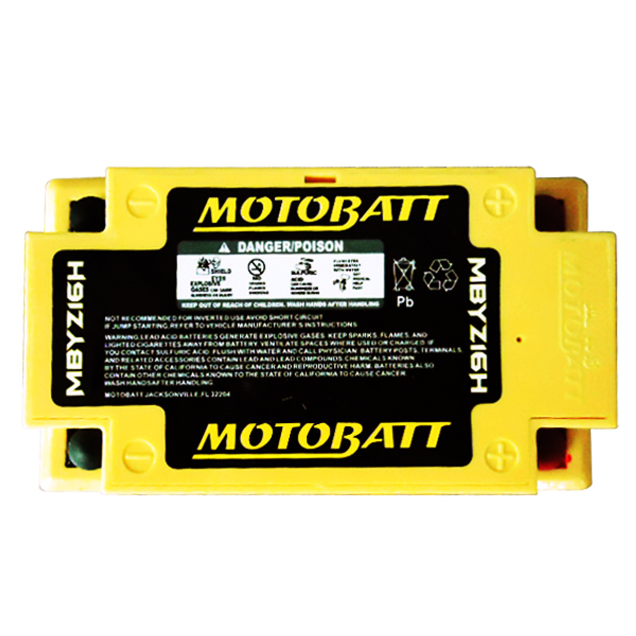 Yuasa YTX14-BS Battery Replacement - AGM Sealed for Motorcycle