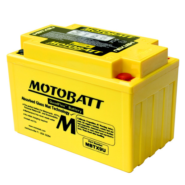 Yuasa YTX9-BS Battery Replacement AGM Sealed for Motorcycle