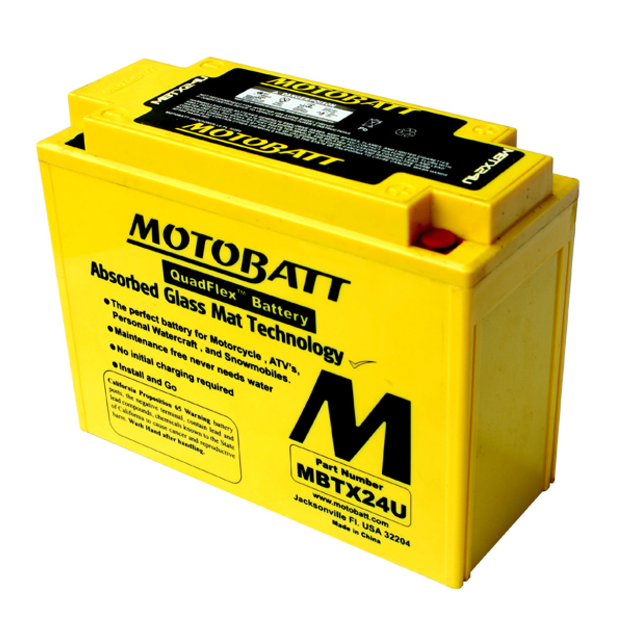 Yuasa Y50-N18A-A Battery Replacement - AGM Sealed for Motorcycle