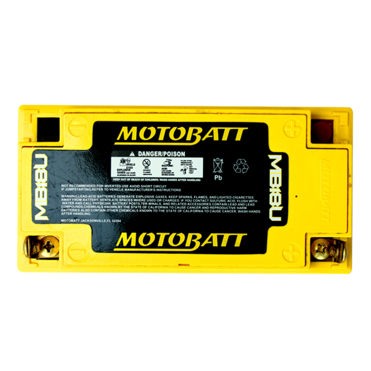 Yuasa 51815 Battery Replacement - AGM Sealed for Motorcycle