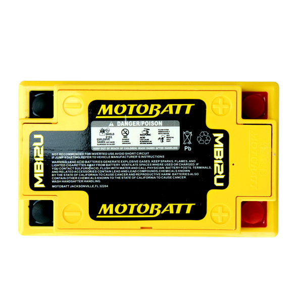 Yuasa YB12AL-A Battery Replacement - AGM Sealed for Motorcycle