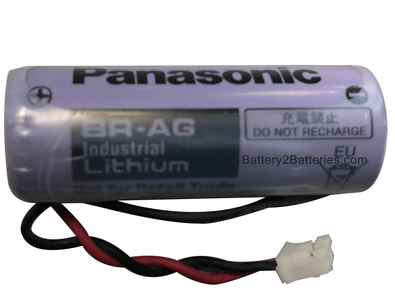 Panasonic BR-AG BR17455 Battery with RD076B Rev. Connector