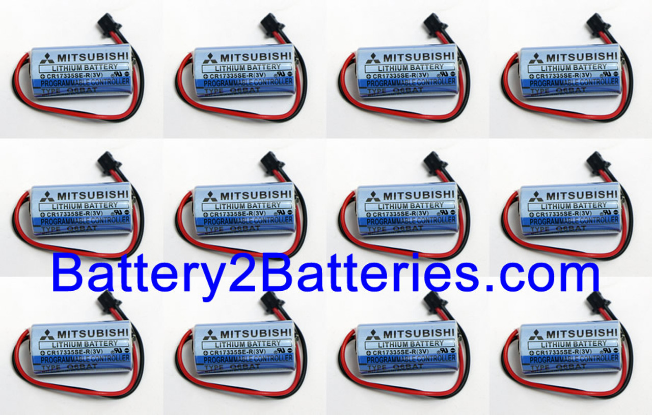 Mitsubishi Q8BAT Battery Unit Replacements (12 x Assembly Inserts)