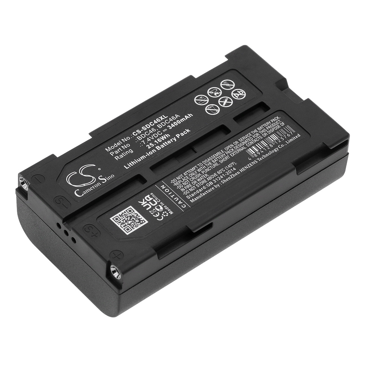 Cameron Sino CS-SDC46XL Battery