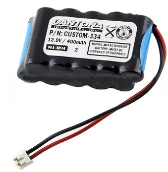 Custom-334 Battery Replacement