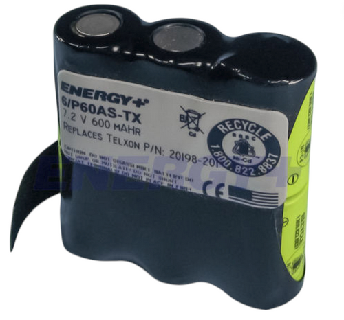 Telxon 20198-101 Portable Bar Code Scanner Battery, Replacement Batteries for 20198-002, 20198-101, 20198-201, 20198-311, Symbol Telxon PTC-960C, PTC-960CL, PTC-960L, PTC-960RL series portable bar code scanners