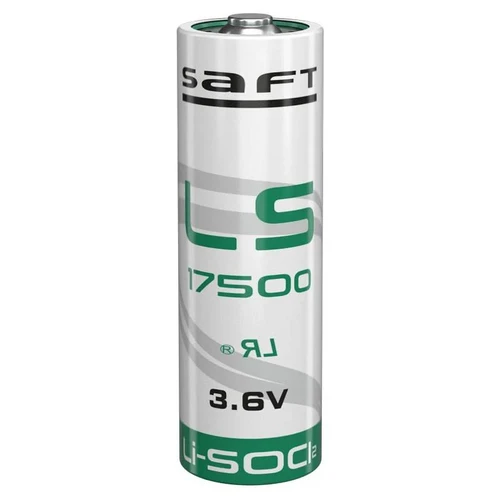 Saft LS17500 Battery - 3.6V Lithium A Cell