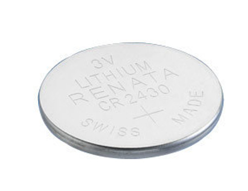 Renata CR2430 Battery - 3V Lithium Coin Cell Renata CR2430 Battery - 3V Lithium Coin Cell
