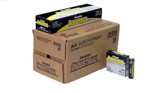 Energizer Industrial EN91 AA Alkaline Battery (Case of 144) Energizer Industrial EN91 AA Alkaline Battery (Case of 144)