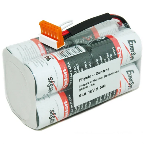 Physio-Control Lifepak 9 Monitor Defibrillator Battery - 16 Volt 2.5Ah