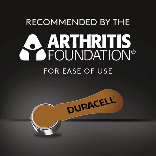 Duracell Size 312 Hearing Aid Batteries (60 Pack) Easy Tab - OEM Original