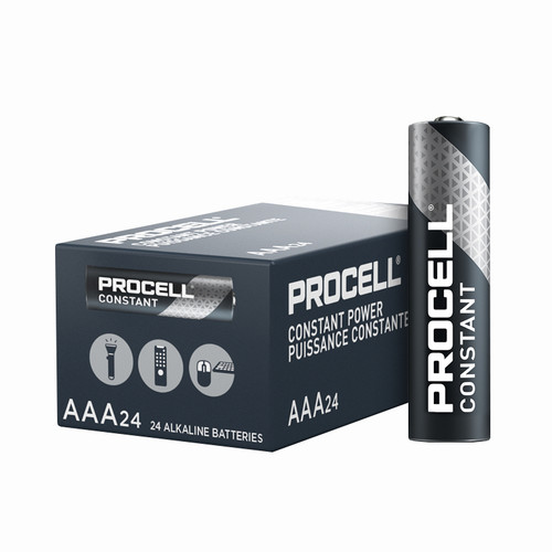 Duracell Procell AAA Batteries - PC2400 Industrial (24 Pack) Constant Power Duracell Procell AAA Batteries - PC2400 Industrial (24 Pack) Constant Power