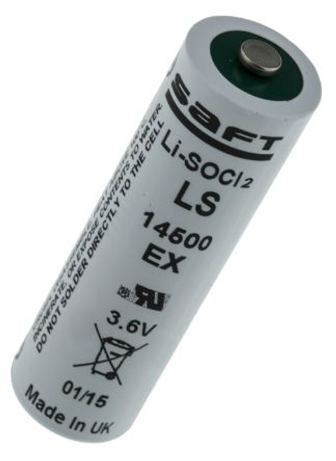 LS14500 2pf Batterie au Lithium 3,6 V AA Mignon avec cosses à