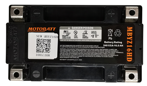 Yuasa YTX14-BS Battery Replacement - AGM Sealed for Motorcycle
