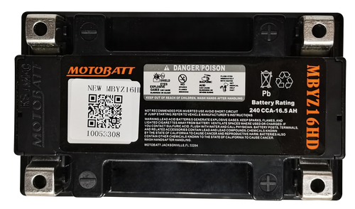 Yuasa YTX14H-BS Battery Replacement - AGM Sealed for Motorcycle