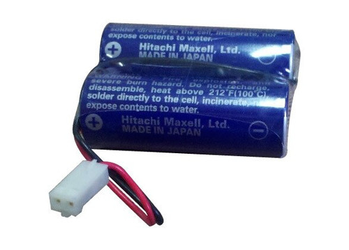 Maxell 2CR17450 Battery CR17450 (3V) Hitachi with RD0296 Connector