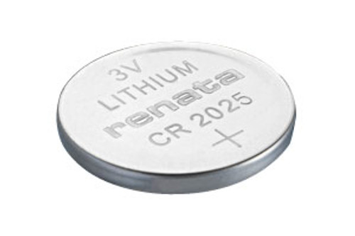 Renata CR2025 MFR Battery - 3V Lithium Renata CR2025 MFR Battery - 3V Lithium